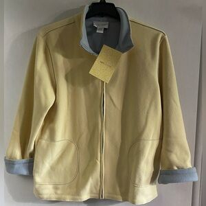 Elegant Two-Tone Women's Cape Jacket